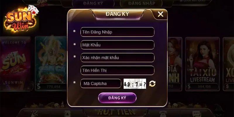 Đăng Ký Sunwin - Chi Tiết Cách Thực Hiện Dành Cho Newbie 3 Thực hiện đăng ký Sunwin cực nhanh chóng chỉ với 4 bước căn bản